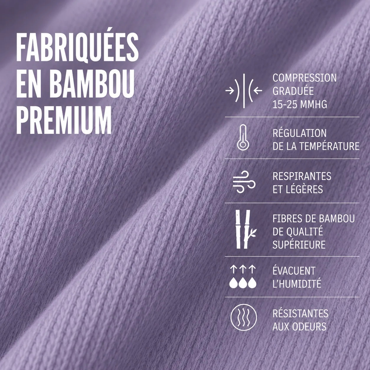Compression en Bambou Noverin™